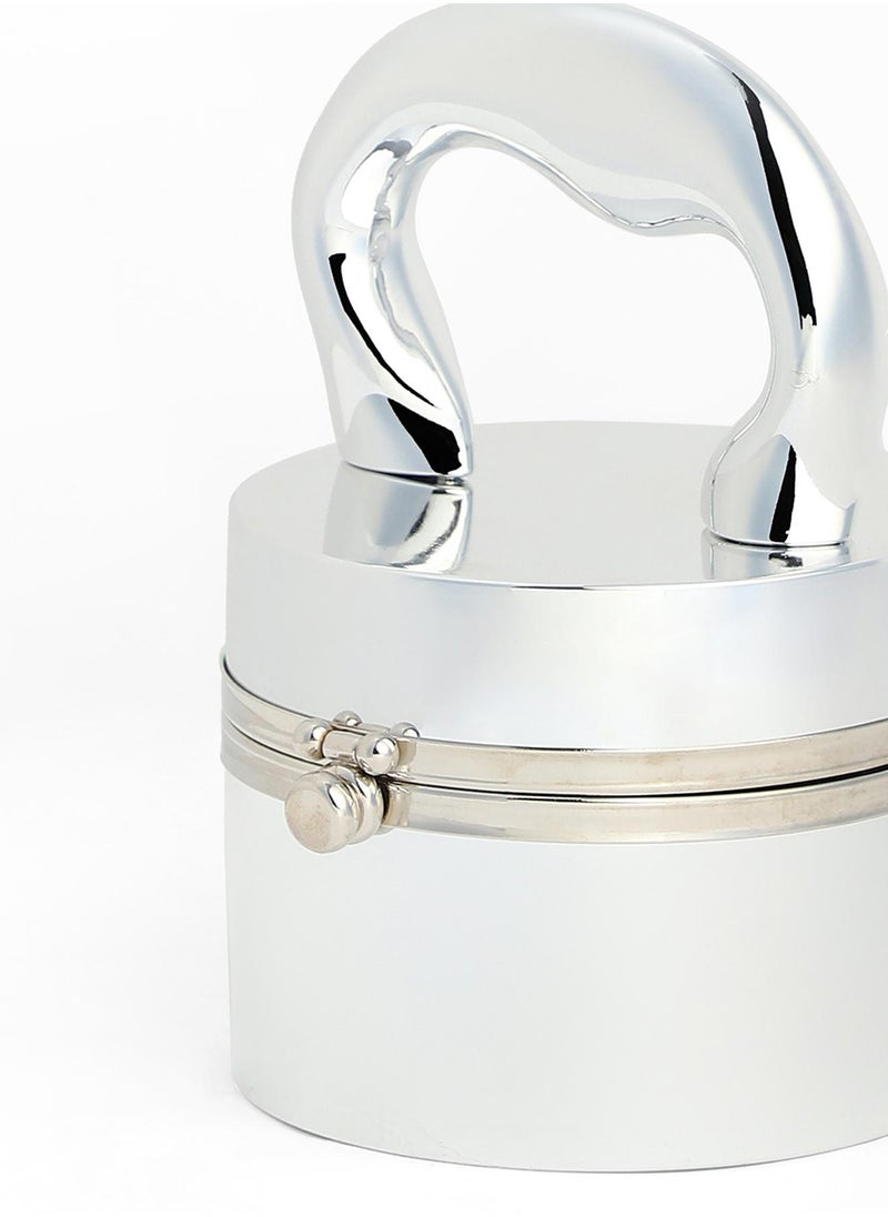 The Caldera Gloss Bucket Bag - Metallic Silver - pzsku/ZA4B41BBE42C695E56389Z/45/_/1741336415/638d94cc-aa2e-4bcb-815d-f969d41bb4ba