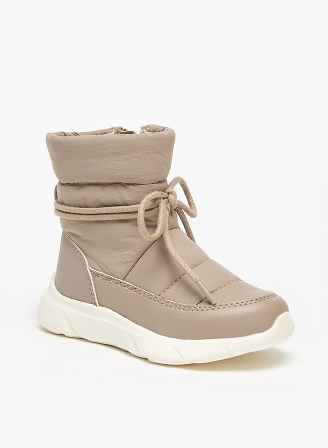 بيرفيت بوت تفاصيل خياطة بإغلاق برباط - Image 3