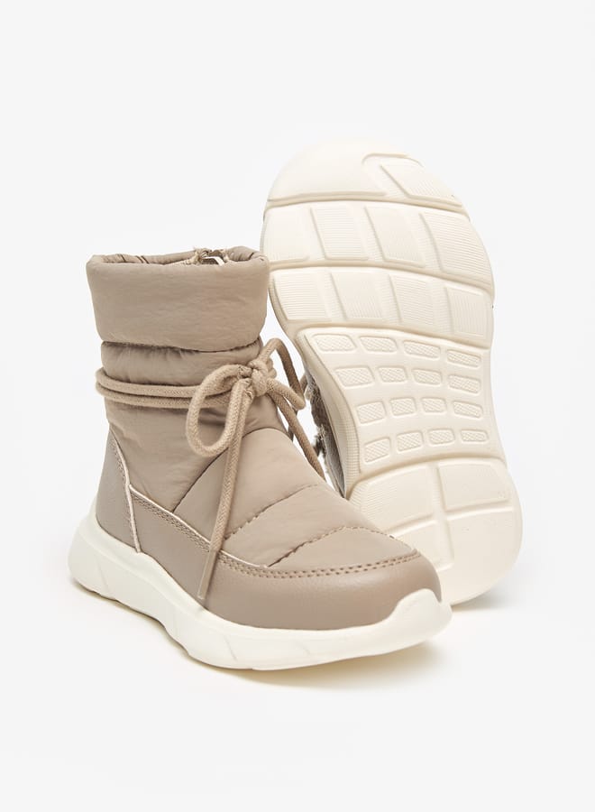 بيرفيت بوت تفاصيل خياطة بإغلاق برباط - Image 4