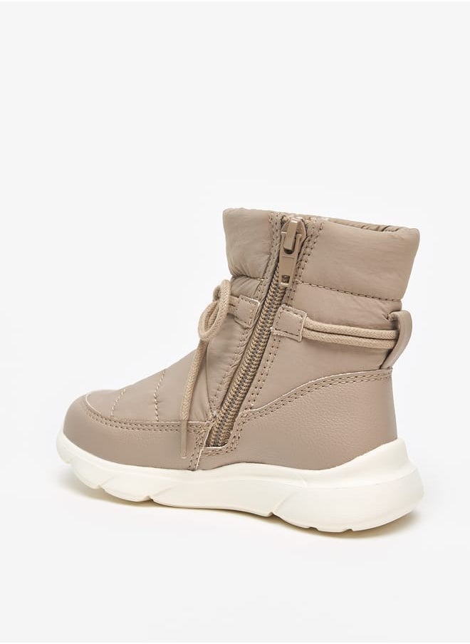 Barefeet Stitch Detail Boots with Drawstring Closure  - Image 2