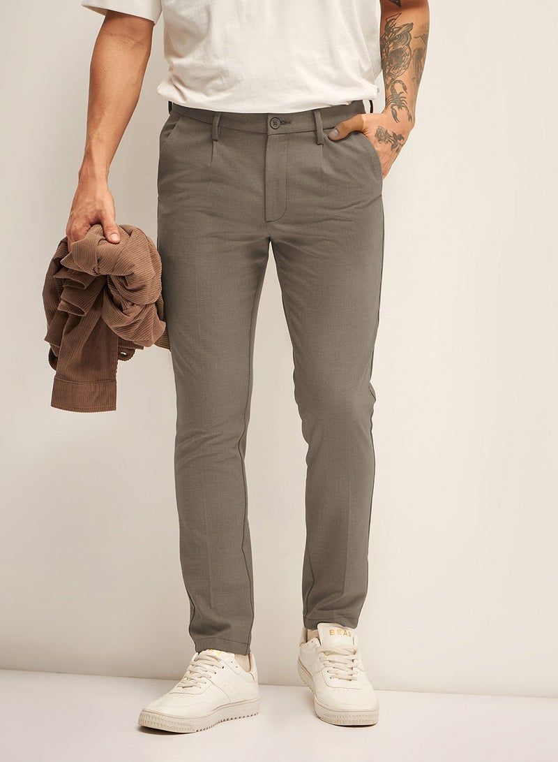 THE BEAR HOUSE Men's Classic Formal Trousers Stylish and Comfortable Dress Pants for Office Meetings, Business Travel, Professional Events, Corporate Settings, and Everyday Formal Wear - Image 1