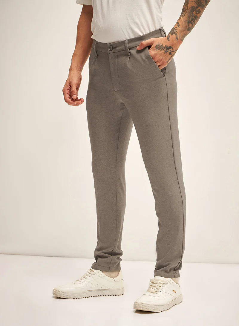 THE BEAR HOUSE Men's Classic Formal Trousers Stylish and Comfortable Dress Pants for Office Meetings, Business Travel, Professional Events, Corporate Settings, and Everyday Formal Wear
