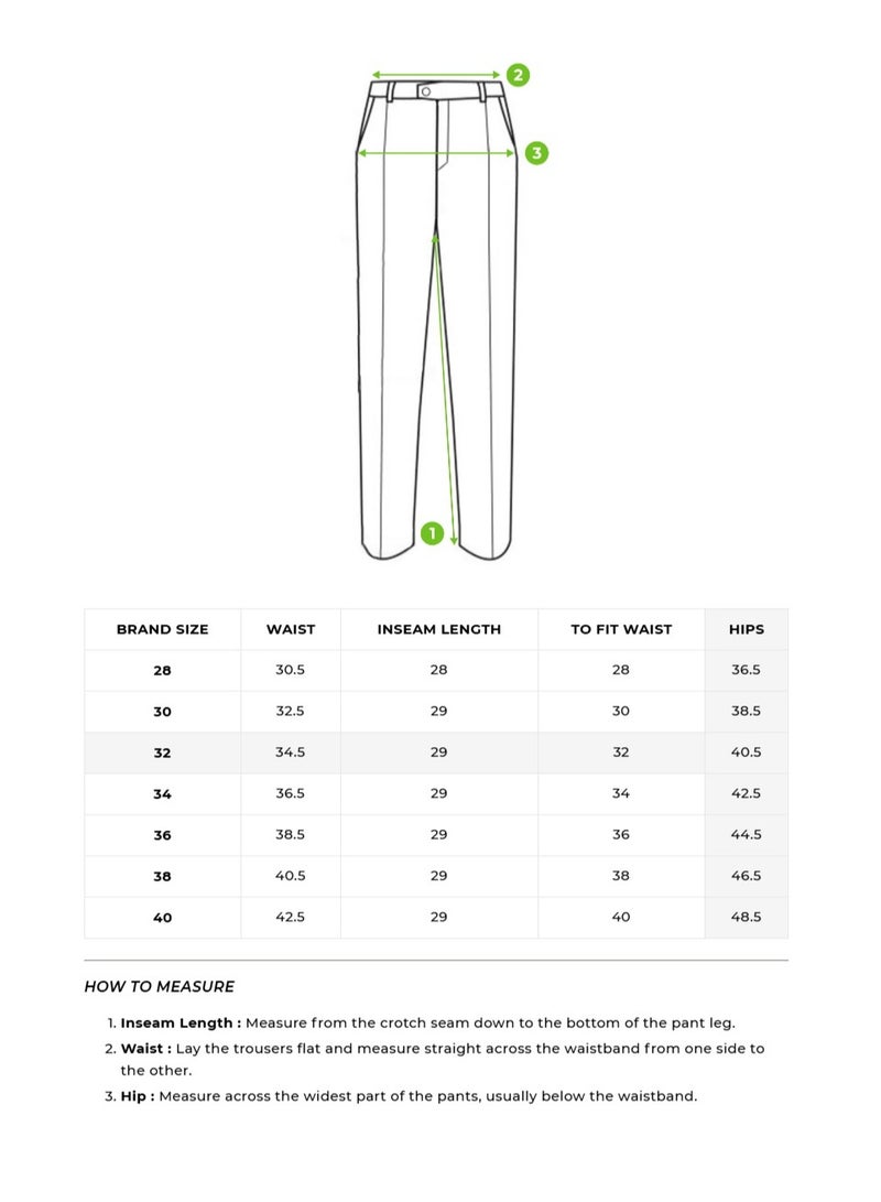 THE BEAR HOUSE Men's Classic Formal Trousers Stylish and Comfortable Dress Pants for Office Meetings, Business Travel, Professional Events, Corporate Settings, and Everyday Formal Wear - Image 4