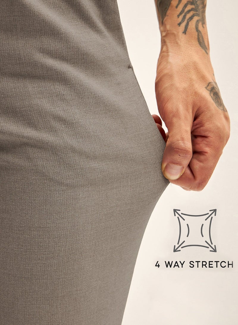 THE BEAR HOUSE Men's Classic Formal Trousers Stylish and Comfortable Dress Pants for Office Meetings, Business Travel, Professional Events, Corporate Settings, and Everyday Formal Wear - Image 5