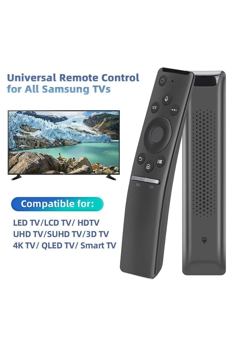 Universal Voice Remote Control for Samsung Smart TV LED QLED LCD 4K 8K UHD HDTV 3D Crystal Frame Curved Smart TV