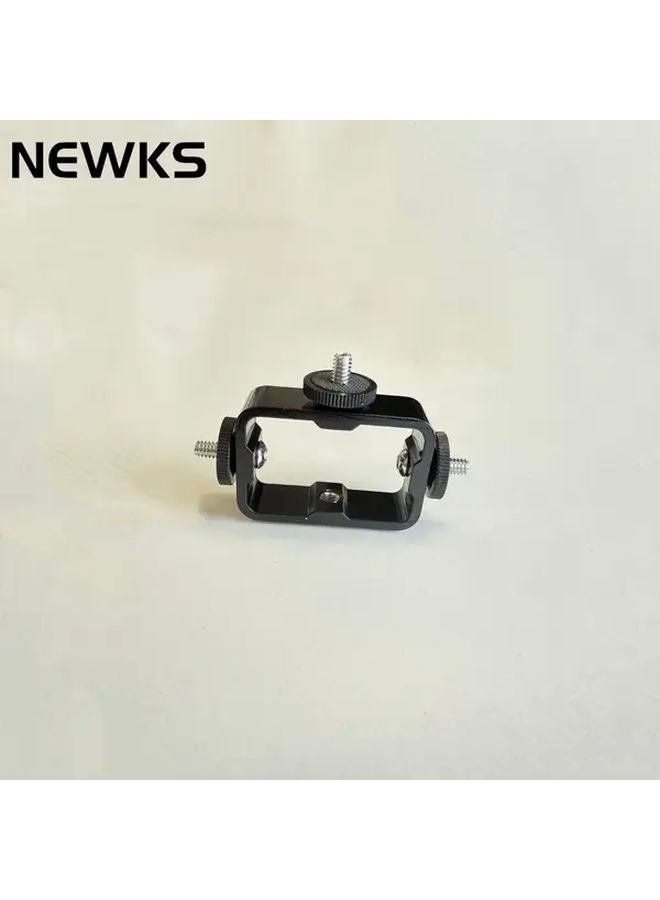 Black Aluminum Alloy Tripod Head Adjustable For Mobile Phone Photography Live Streaming - Image 2