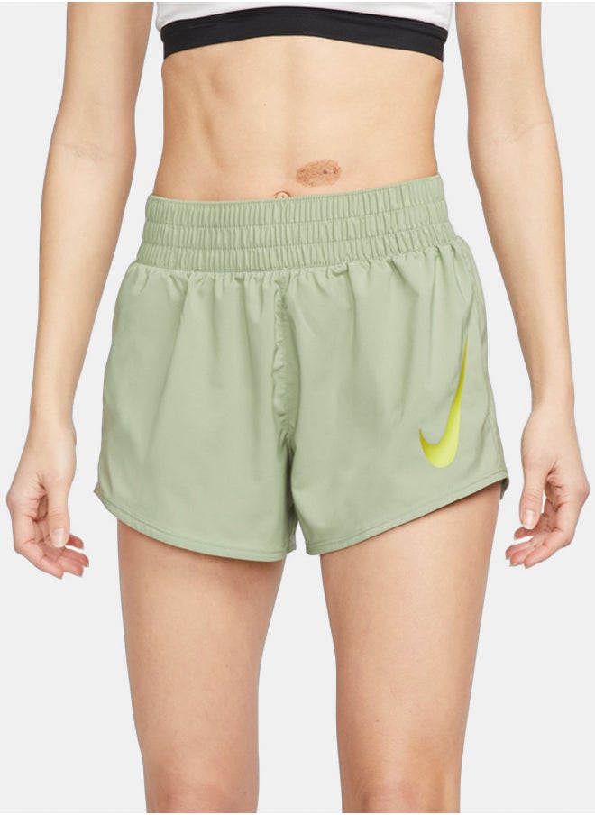 Nike Women's Nike Swoosh Shorts Veneer Version  - Image 2