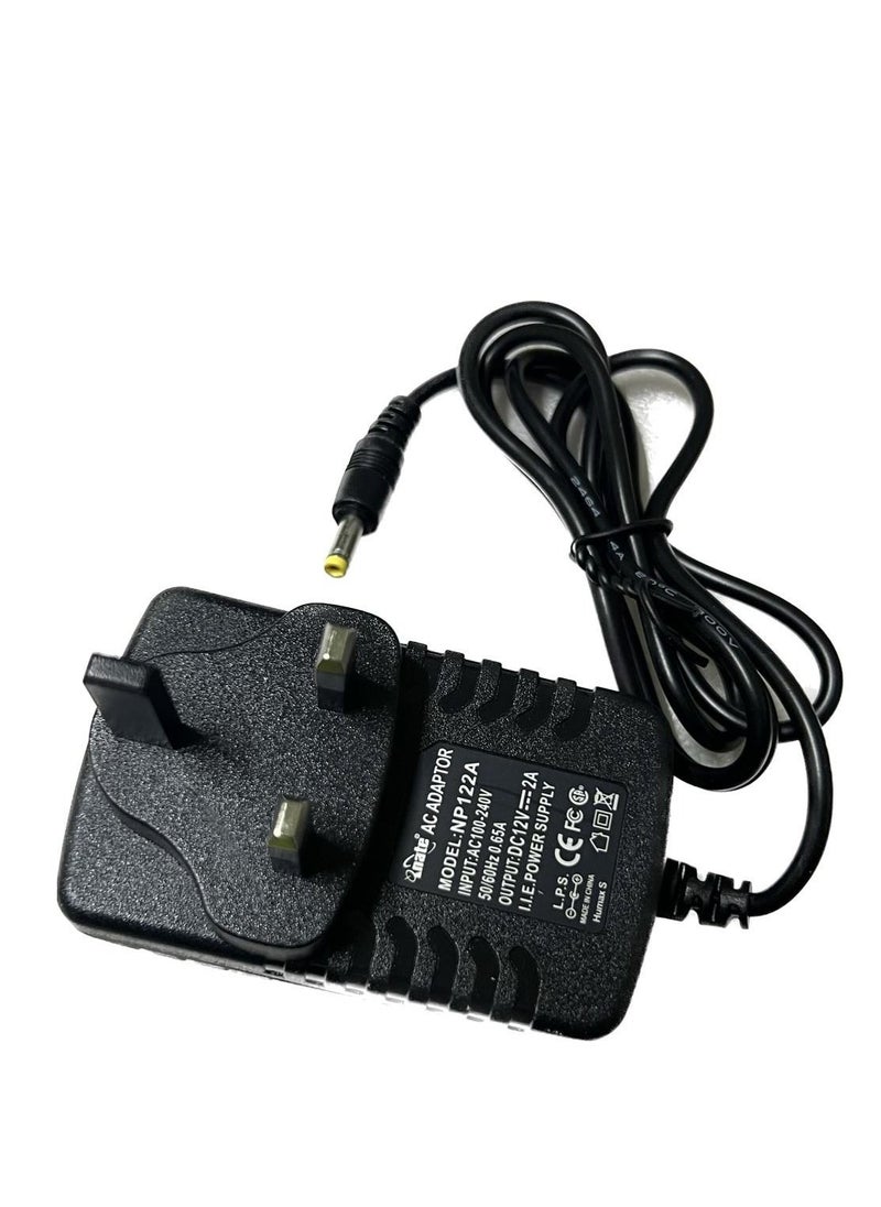 نايت نيت محول الكهربائي 12V1A رقيقة DC دبوس  - Image 2