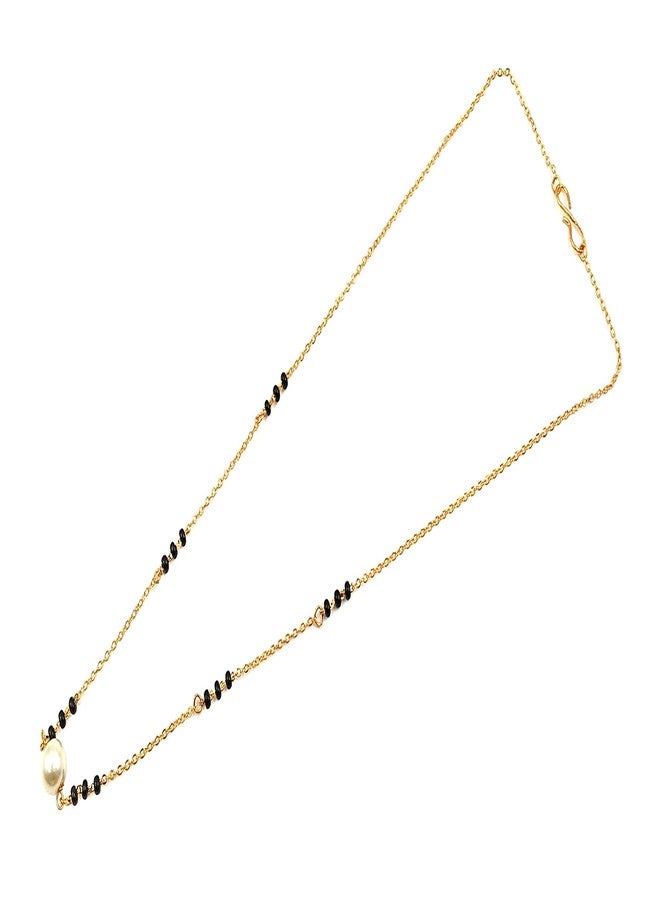 JHB Gold Plated Short Mangalsutra For Women (STYLE01) - Image 1