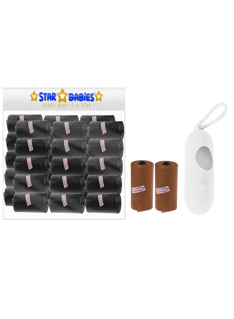STAR BABiES Scented Bag Pack Of 36 Black - Image 1