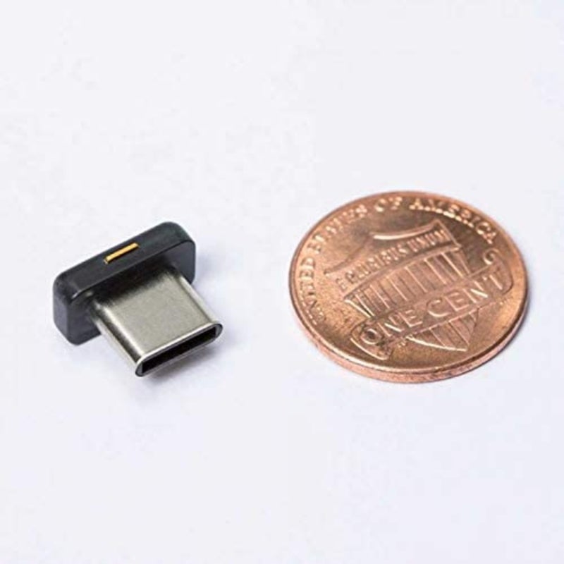 5C Nano - عامل المصادقة الثاني لتسجيل الدخول الآمن، هيكل من سبائك التيتانيوم، لمسة نهائية سوداء غير لامعة، تصميم مضغوط للغاية ومقاوم للماء - Image 4
