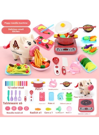 gy Noodle Machine Ice Cream Plasticine Tools Suit Non-toxic Colored Mud Clay Mold Yi Children's Girls Toys-Specification:gy Noodle Maker + Dumpling Maker + Delicious Kitchen 12 Mud - pzsku/ZA4B4DBDC8C7FA6870205Z/45/1745967663/1fc3f70a-0b32-49e9-9713-c2f954e90e5e