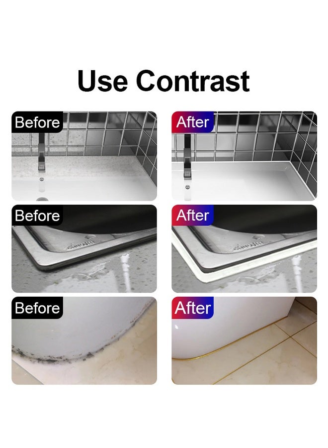 ASHILE 150ml Tile Grout Paint Filler Tube Grout Caulk Sealant Glue Sealer for Bathroom Shower Kitchen - Image 3