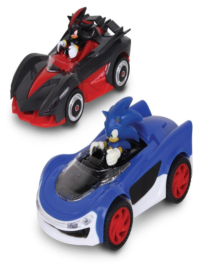 NKOK Sonic & Shadow 2pk Pull Backs - Cross Worlds - Image 1