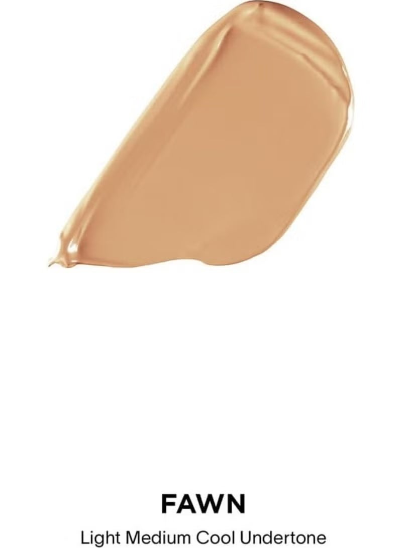 أورجلاس كونسيلر فانيش إيربراش من آور غلاس. كونسيلر خفيف الوزن ومقاوم للماء لإطلالة طبيعية مُنفَّذة بالهواء. (لون بني فاتح) - Image 2