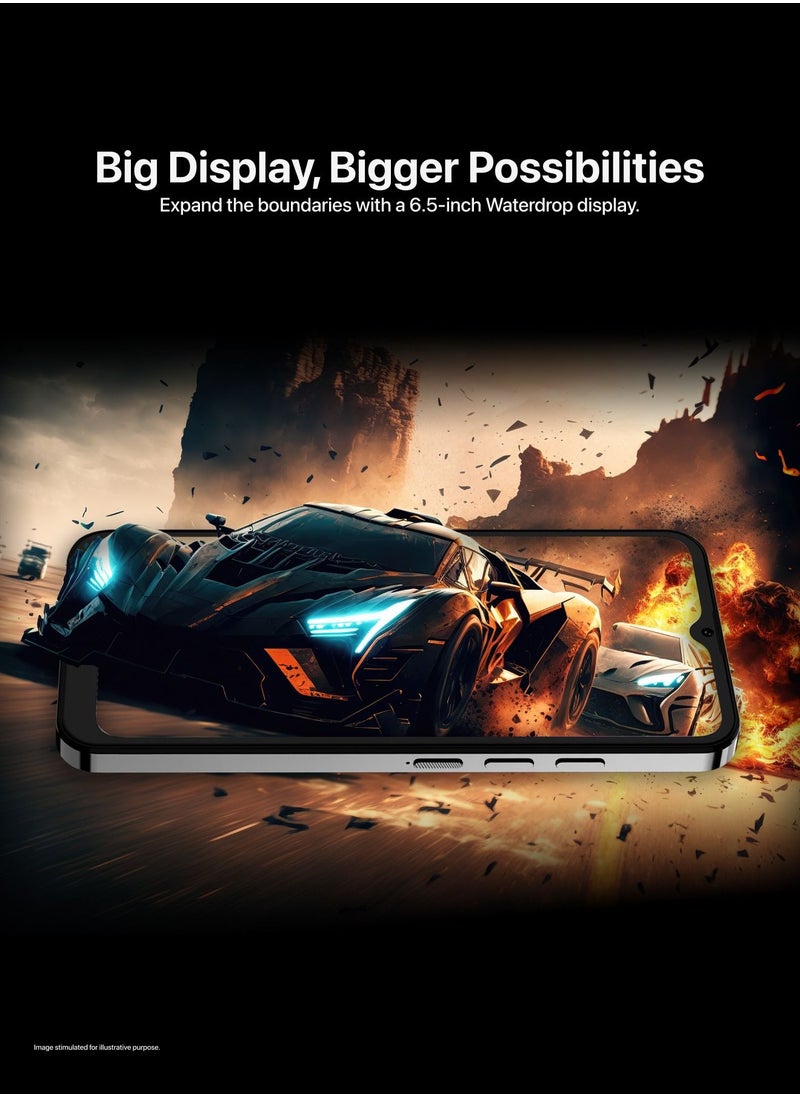 INOI - A72 4G LTE, 4GB RAM + 128GB, NFC, 6.5 Inch, IPS HD+ Display, Triple Camera, Deep Purple, Middle East Version - Image 1