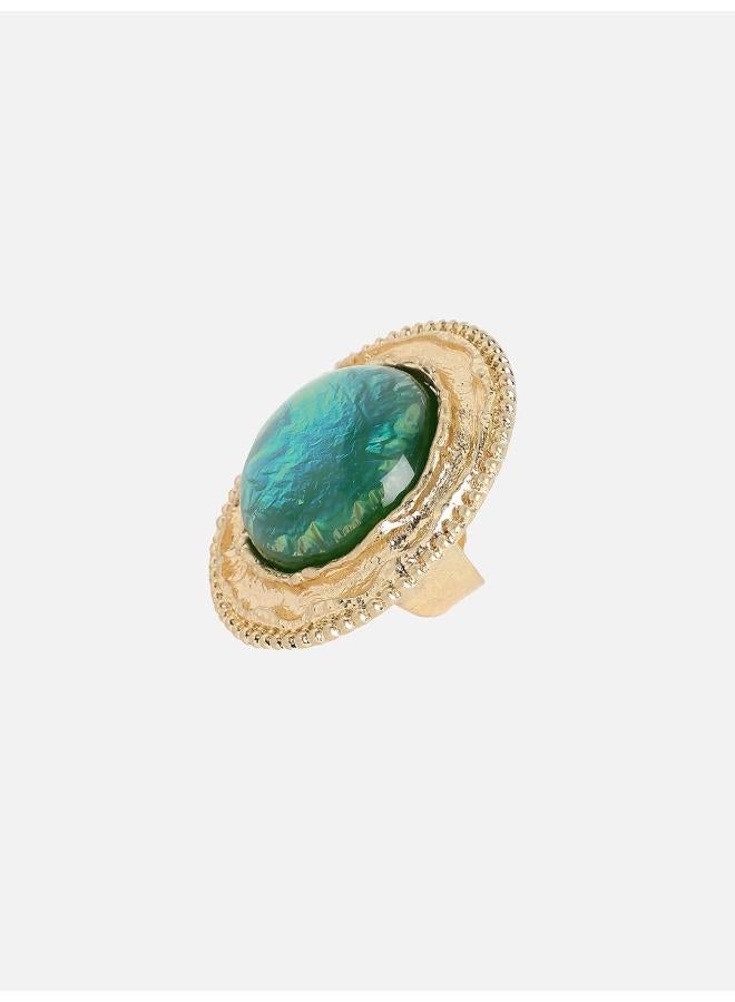 SOHI Riverie Opulence Statement Artificial Ring Jewellery - Image 5