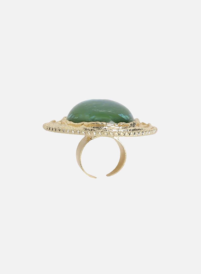 SOHI Riverie Opulence Statement Artificial Ring Jewellery - Image 4