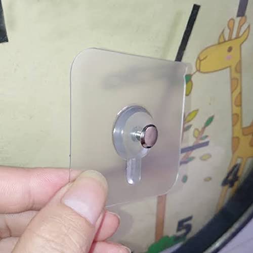 Adhesive Hanging Nails Wall Hook Hanger 8mm NonTrace NoDrilling Transparent Adhesive Wall and Ceiling Hooks - Image 2