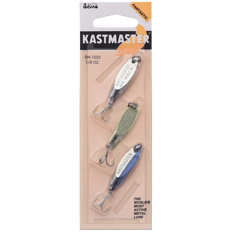 Acme Tackle Co unisex adult Brass Acme Tackle Kastmaster 3Pk 1 8 Oz, Multi - Image 4