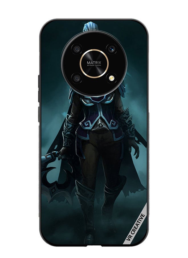 VR CREATIVE - Protective Case Cover For Honor X9 5G Phantom Assassin, Dark Wraith Set, Dota 2 Design Multicolour - Image 1