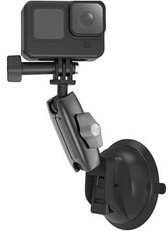 TELESIN Action Camera Universal Suction Cup Mount 360 Degree Rotatable for GoPro, Insta 360, DJI Action 2, Osmo Action, Osmo Pocket and Mobile Phone