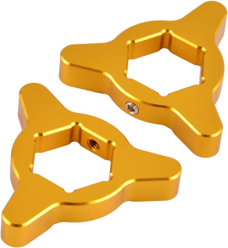 Wivplex CNC Fork Preload Adjusters for Motorcycles