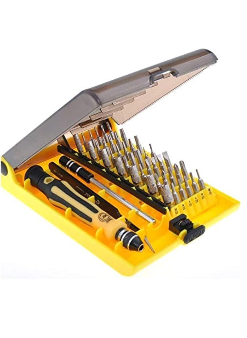 Screw Driver - Cell Phone Repair Tool Set - 45 in 1 - طقم مفكات - 45 قطعه  - Image 1