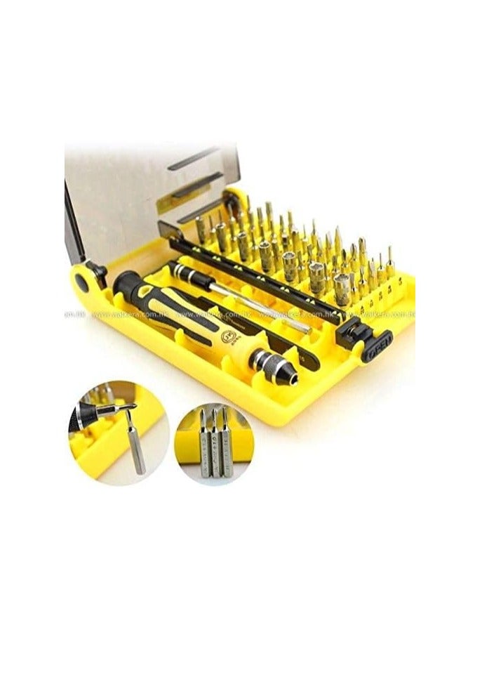 Screw Driver - Cell Phone Repair Tool Set - 45 in 1 - طقم مفكات - 45 قطعه  - Image 4