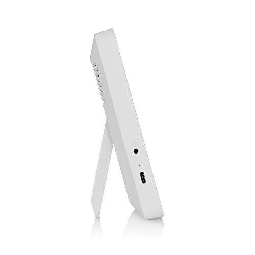 ALFAJR Azan Clock CF-19 White - Automatic Athan Five Times in 5 Different Voices - Simplified Manual for USA Cities (Zoon) (White) - Image 4