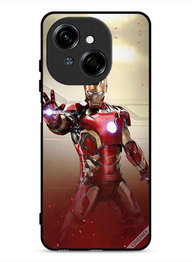 Covernex Tecno Spark Go 1S 4G Protective Case Cover Iron Man Defense - Image 1