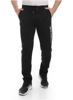 Andora Soft Printed Cotton Pants _ Black  - Image 1