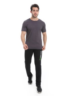 Andora Soft Printed Cotton Pants _ Black  - Image 5
