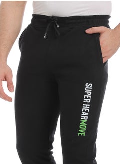 Andora Soft Printed Cotton Pants _ Black  - Image 4