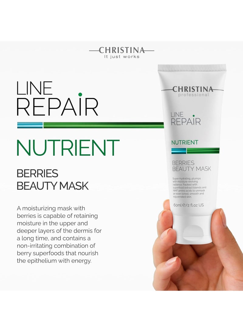 Christina LINE REPAIR | NUTRIENT - BERRIES BEAUTY MASK 60 ML - Image 5