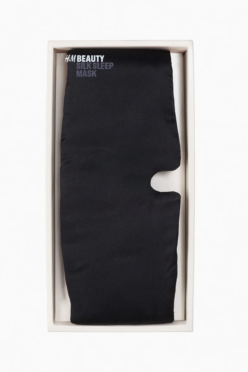 اتش اند ام قناع للنوم من الحرير