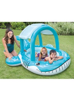 INTEX Intex - Inflatable Whale Swimming Pool 211x185x109 cm - 57125  - Image 3