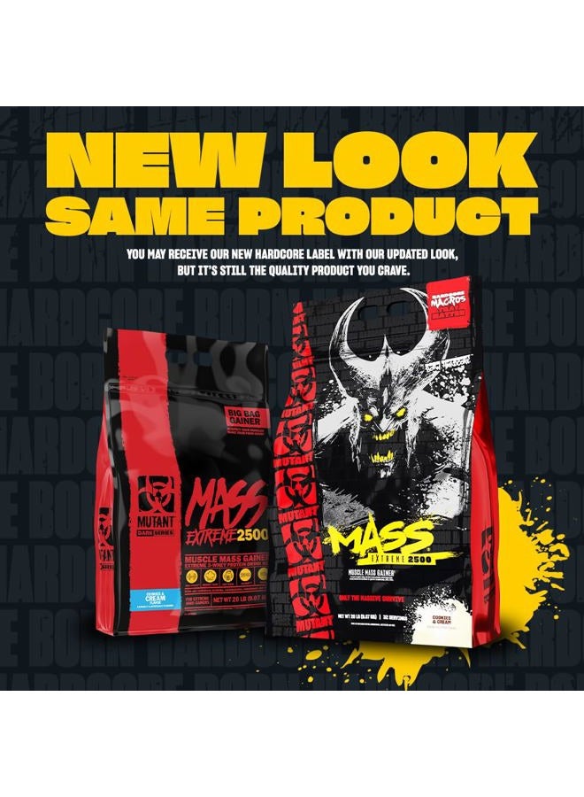 Mutant مكسب الكتلة المتحول 2500 12 رطل شوكولاتة ثلاثية - Image 2