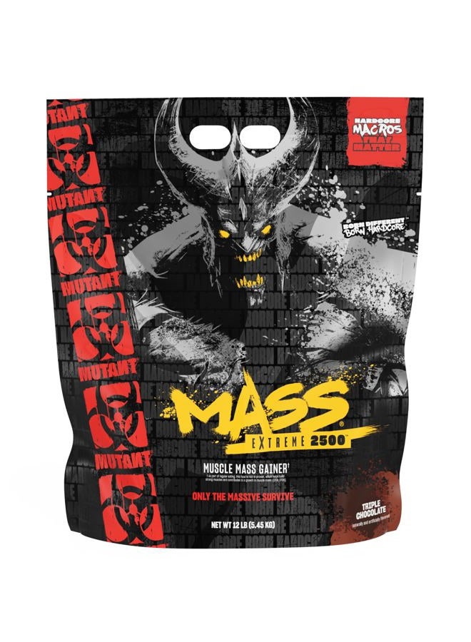 Mutant مكسب الكتلة المتحول 2500 12 رطل شوكولاتة ثلاثية - Image 1