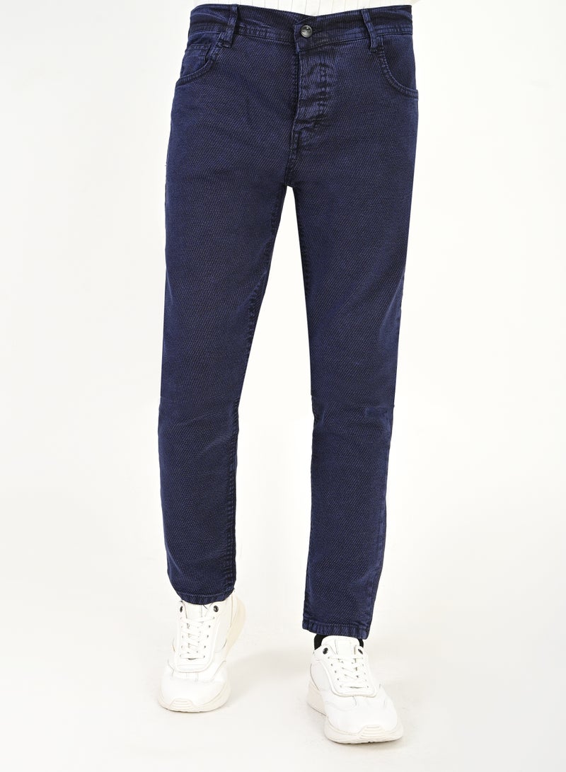 جادو بنطلون رجالي جينز-أزرق داكن اللون - Image 1