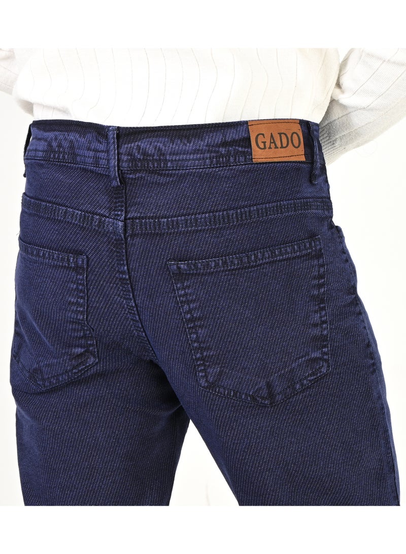 جادو بنطلون رجالي جينز-أزرق داكن اللون - Image 2