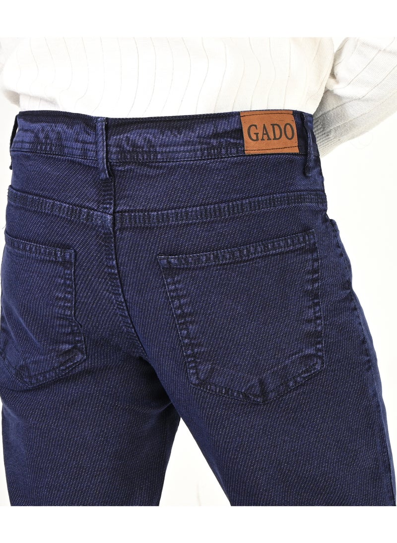 GADO - Men's Jeans-dark blue - Image 1