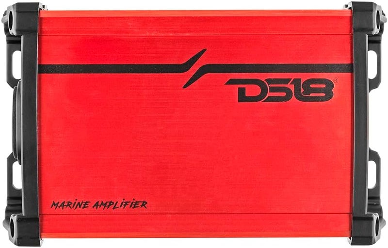 DS18 مضخم الصوت البحري والرياضات القوية DS18 MP.4A - 4 قنوات كامل النطاق فئة D، 480 واط أقصى طاقة، مقاوم للماء - Image 1