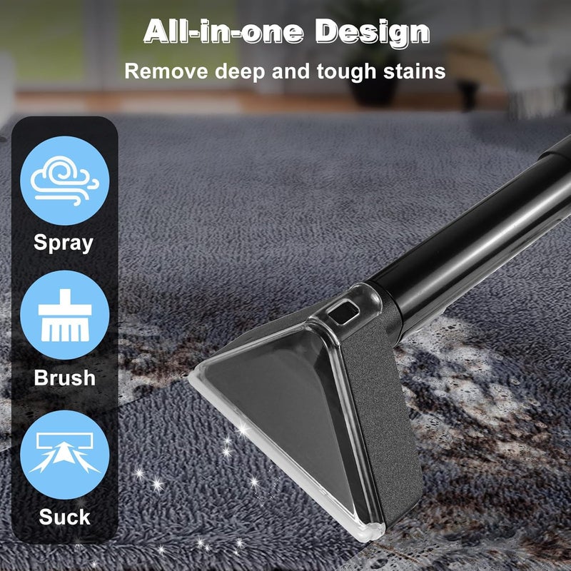 Portable Carpet Spot and Upholstery Cleaner, Lightweight Handheld Deep Cleaner Machine for Pet Stains, Sofa, Rug, Mattress, Car Seat and Curtain - Image 2