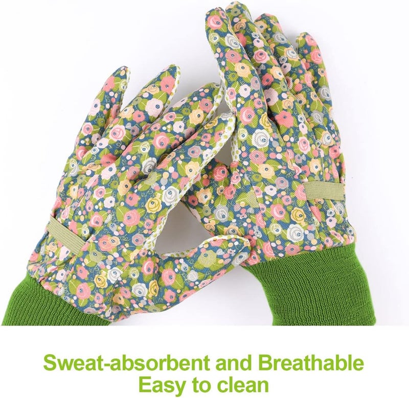 Ainiv Gardening Gloves for Women/Ladies, Non-Slip Grip Garden Work Gloves, Comfortable Thorn Proof Garden Gloves - Image 4