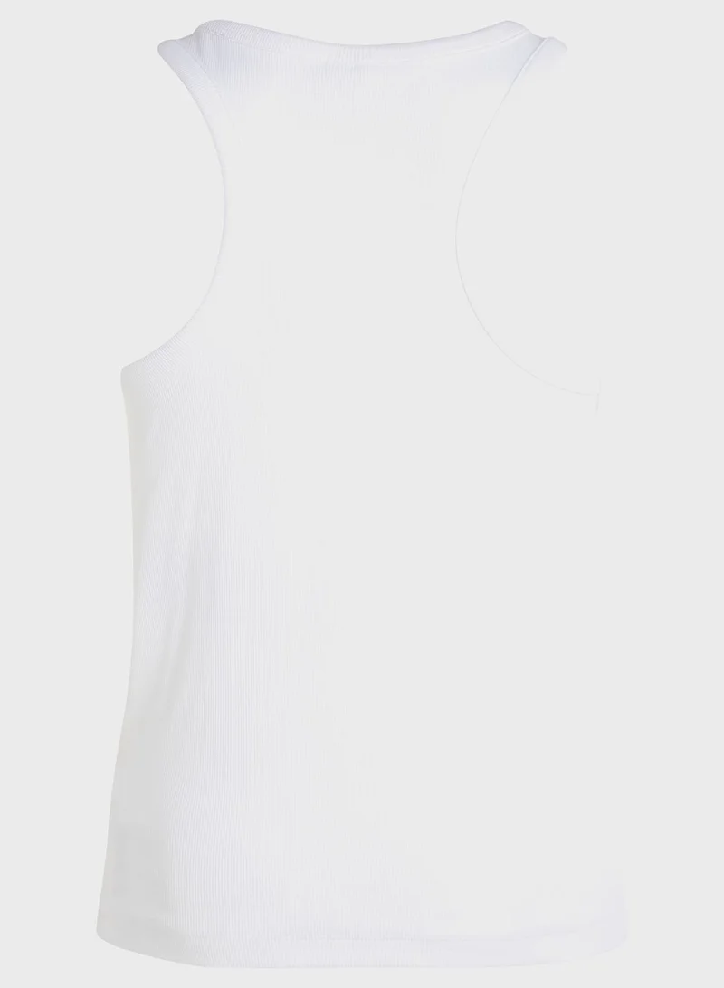 Calvin Klein Jeans Logo Crew Neck Vest