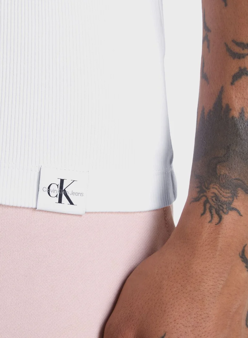 Calvin Klein Jeans Logo Crew Neck Vest