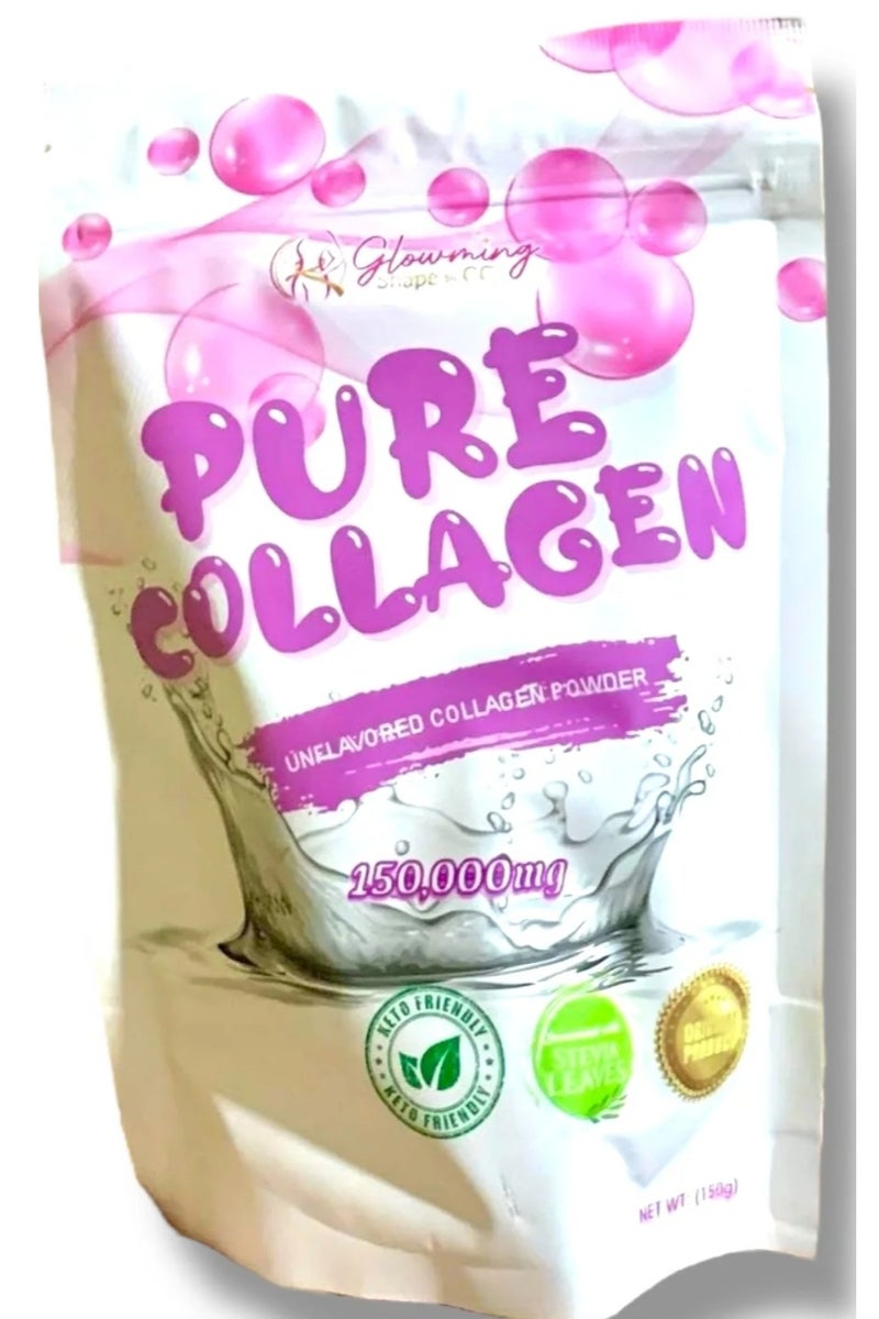 سي سي شكل متوهج من سي سي كولاجين نقي (مسحوق كولاجين غير مملح) 150.000 ملغ