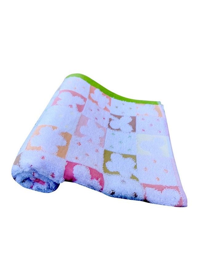 The Little Lookers Towel Bath Towel Qick Dry Towels 100% Cotton 500Gsm Printed Towel Washcloth For New Born Baby Infants Toddlers (Green Pack Of 1 (48X95Cm))  - Image 3