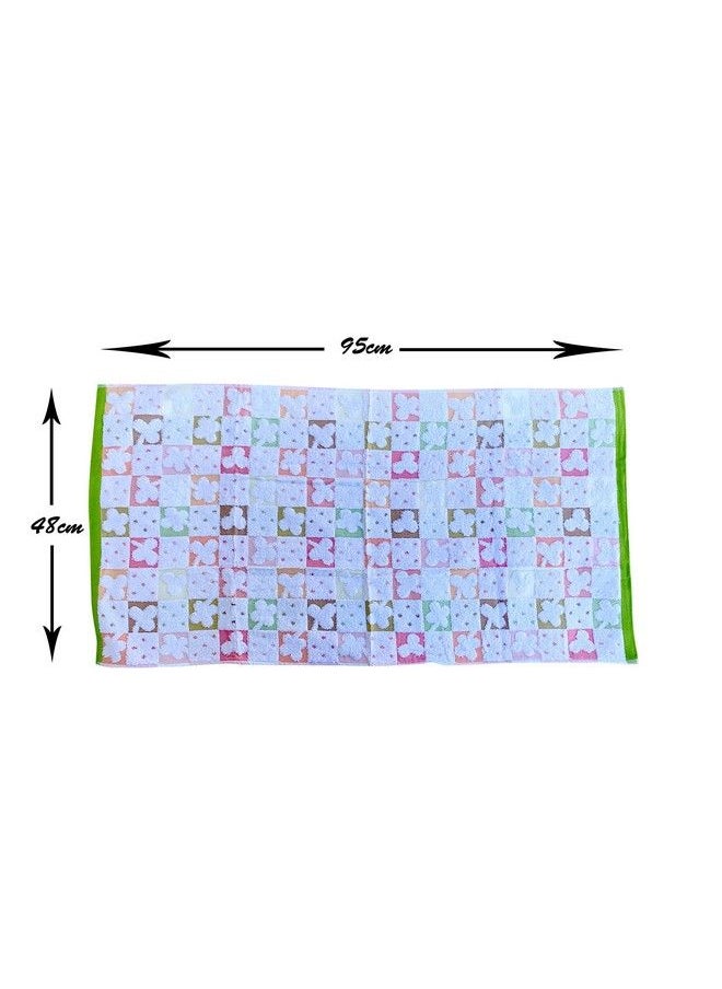 The Little Lookers Towel Bath Towel Qick Dry Towels 100% Cotton 500Gsm Printed Towel Washcloth For New Born Baby Infants Toddlers (Green Pack Of 1 (48X95Cm))  - Image 4